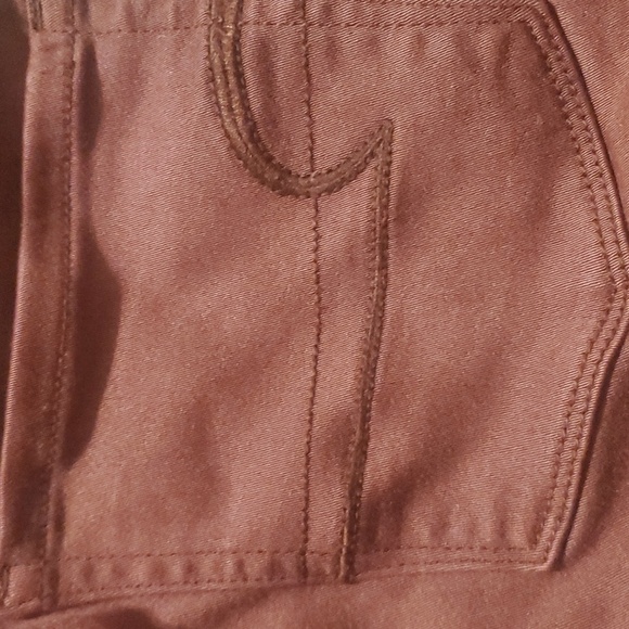 American Eagle Outfitters Pants - American Eagle Shosrts Womens Size  4 Burgundy Red Hi-rise Shortie Frayed-hem